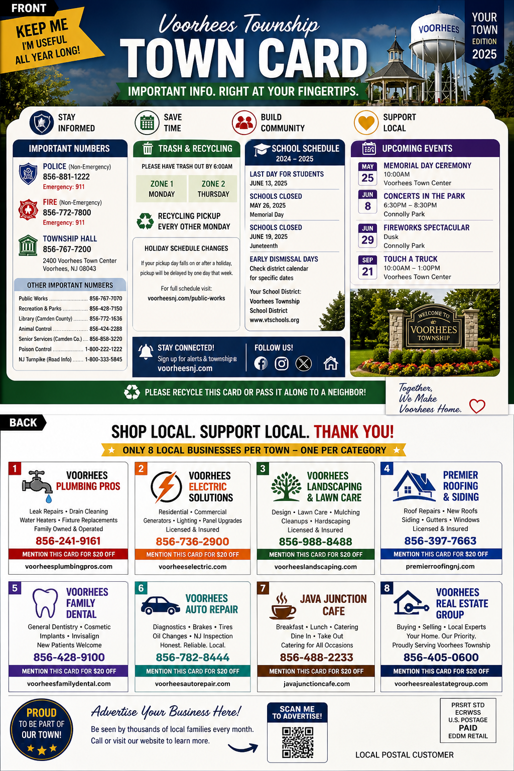 Town Card